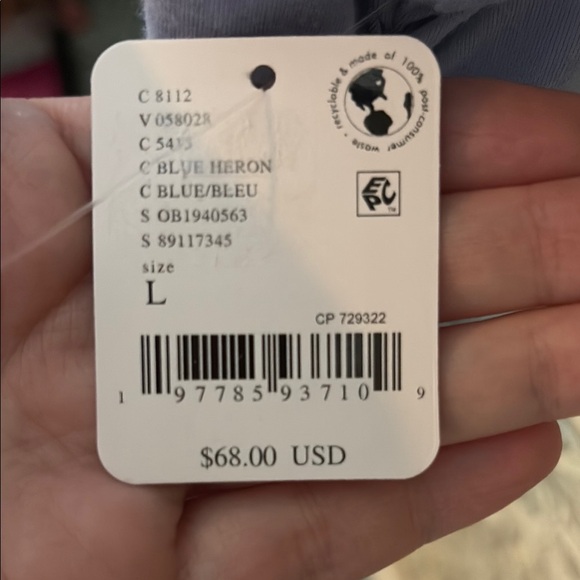 Free People Blue Ruffle Top - Picture 3 of 4